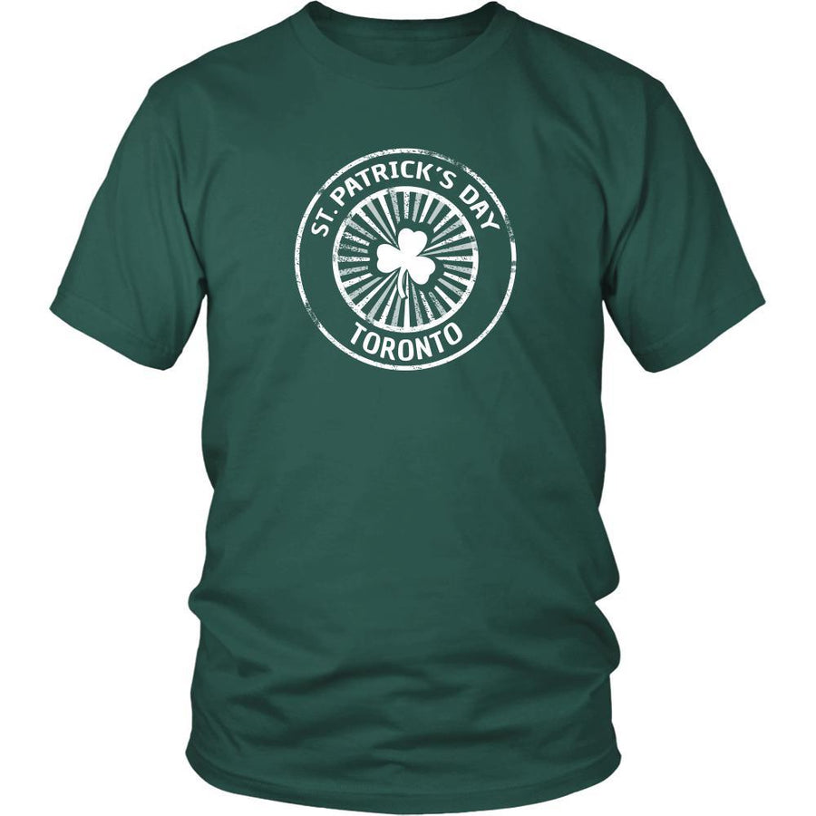 Saint Patrick's Day - " Toronto Canada Irish Parade " - custom made unique t-shirt.-T-shirt-Teelime | shirts-hoodies-mugs