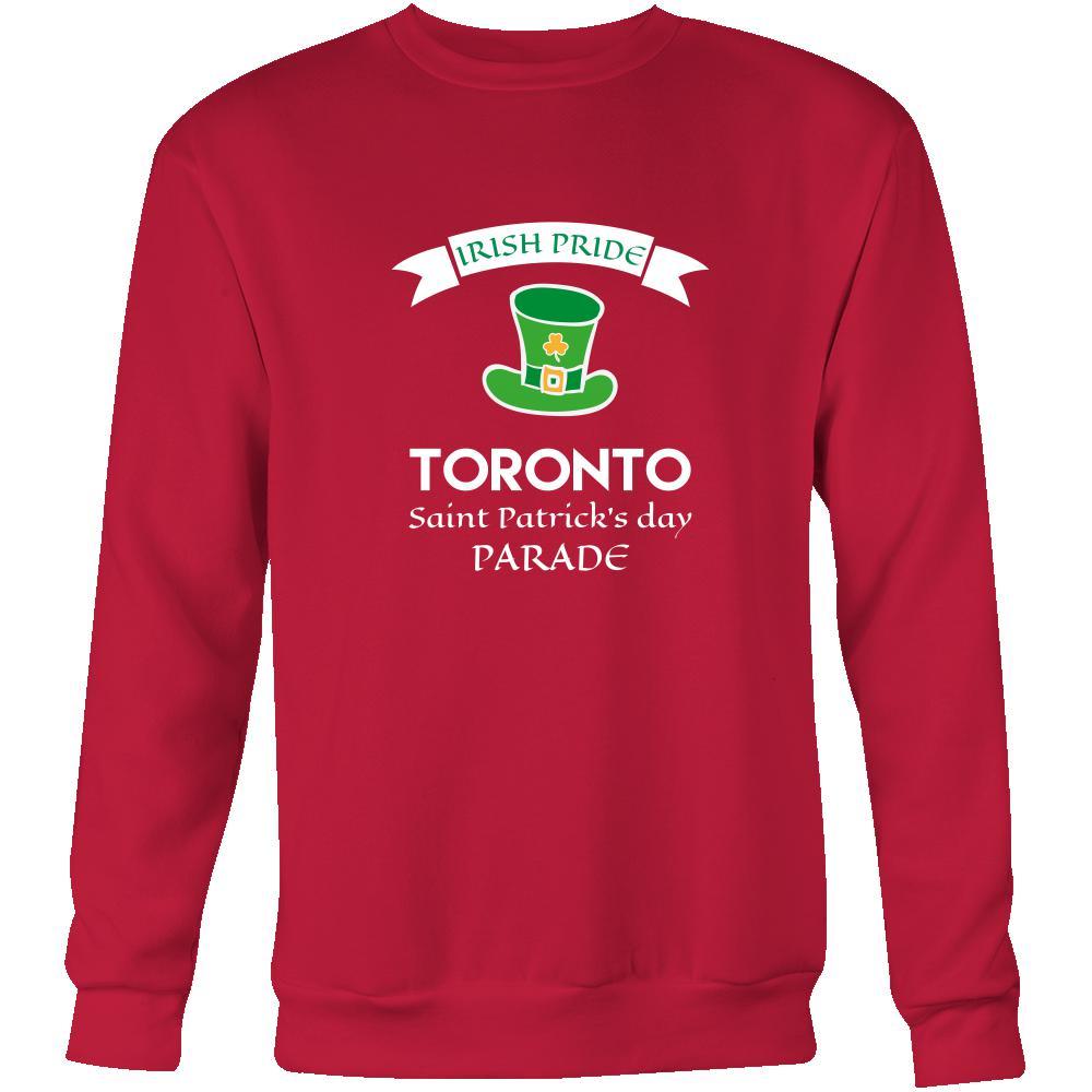 Saint Patrick's Day - " Toronto Canada Irish Pride Parade " - custom made apparel.-T-shirt-Teelime | shirts-hoodies-mugs