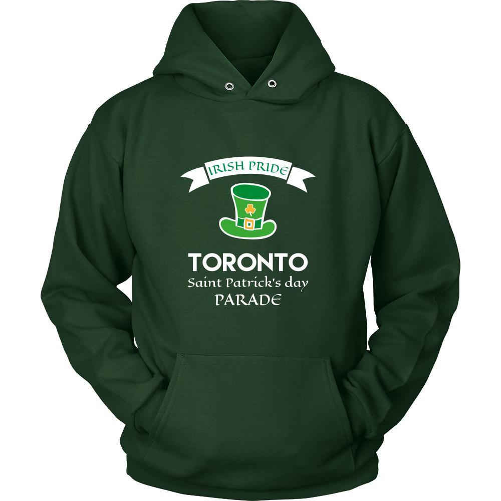 Saint Patrick's Day - " Toronto Canada Irish Pride Parade " - custom made apparel.-T-shirt-Teelime | shirts-hoodies-mugs