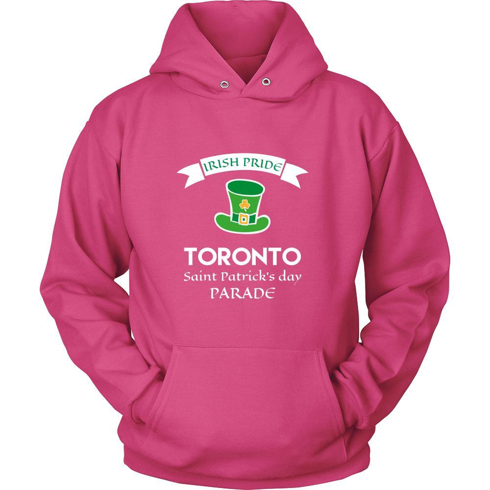 Saint Patrick's Day - " Toronto Canada Irish Pride Parade " - custom made apparel.-T-shirt-Teelime | shirts-hoodies-mugs