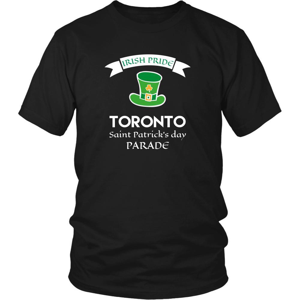 Saint Patrick's Day - " Toronto Canada Irish Pride Parade " - custom made unique t-shirt.-T-shirt-Teelime | shirts-hoodies-mugs