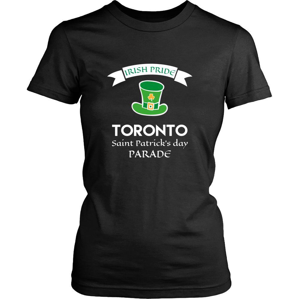 Saint Patrick's Day - " Toronto Canada Irish Pride Parade " - custom made unique t-shirt.-T-shirt-Teelime | shirts-hoodies-mugs