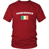 Saint Patrick's Day - " Vancouver Canada Irish Flag " - custom made unique t-shirt.-T-shirt-Teelime | shirts-hoodies-mugs