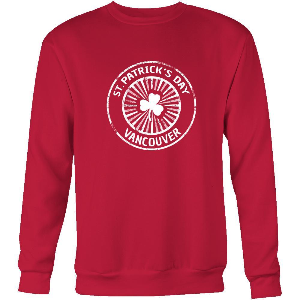 Saint Patrick's Day - " Vancouver Canada Irish Parade " - custom made apparel.-T-shirt-Teelime | shirts-hoodies-mugs