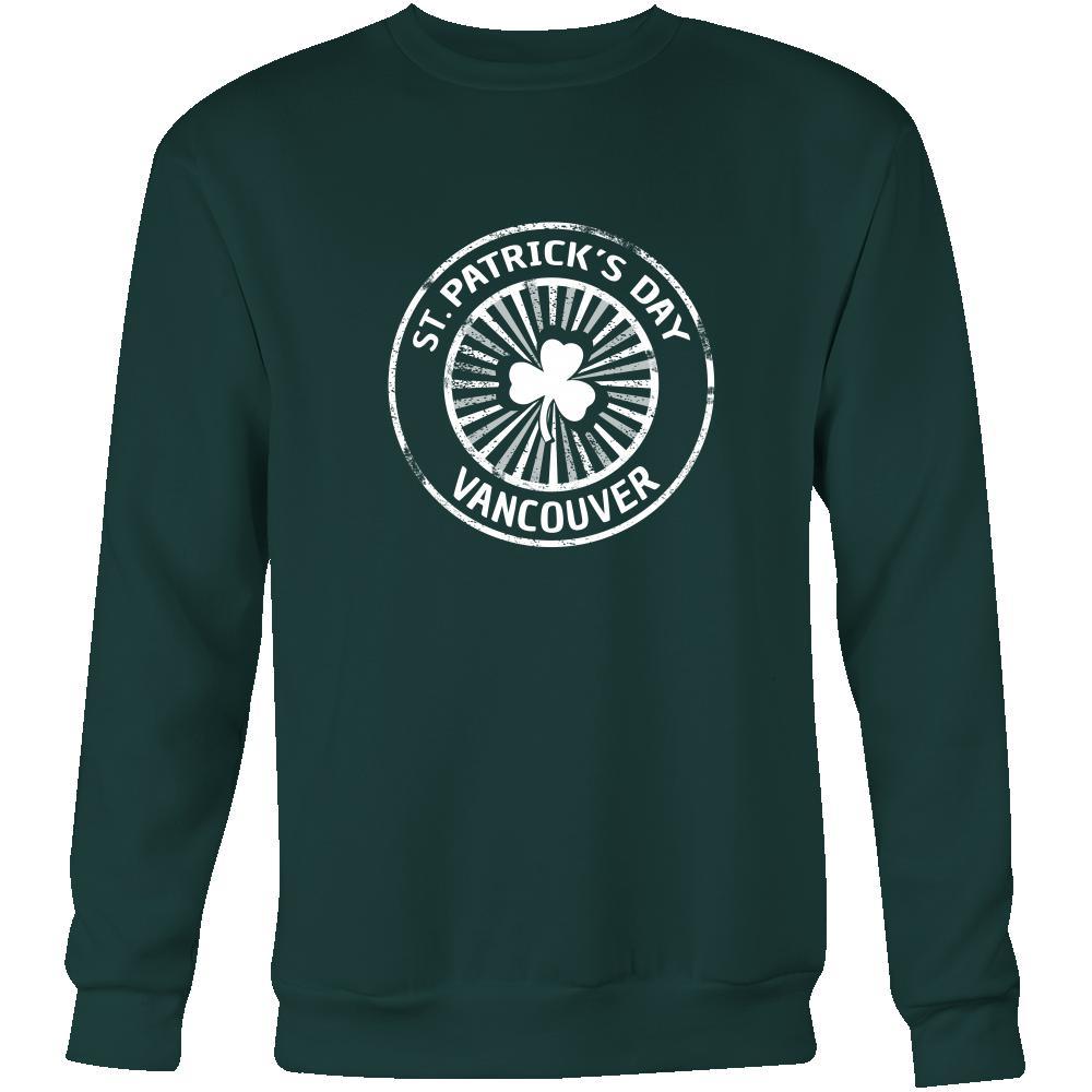 Saint Patrick's Day - " Vancouver Canada Irish Parade " - custom made apparel.-T-shirt-Teelime | shirts-hoodies-mugs