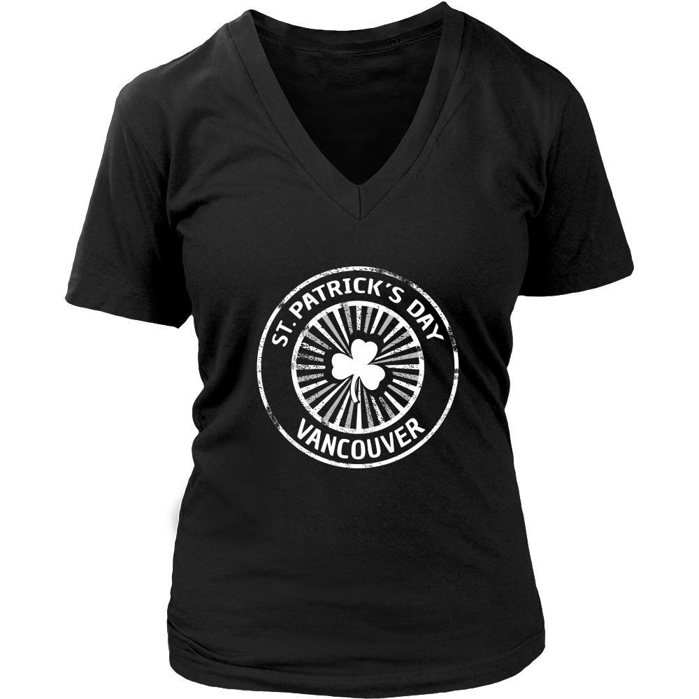Saint Patrick's Day - " Vancouver Canada Irish Parade " - custom made unique t-shirt.-T-shirt-Teelime | shirts-hoodies-mugs