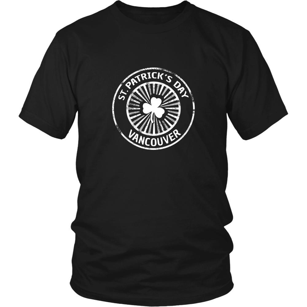 Saint Patrick's Day - " Vancouver Canada Irish Parade " - custom made unique t-shirt.-T-shirt-Teelime | shirts-hoodies-mugs