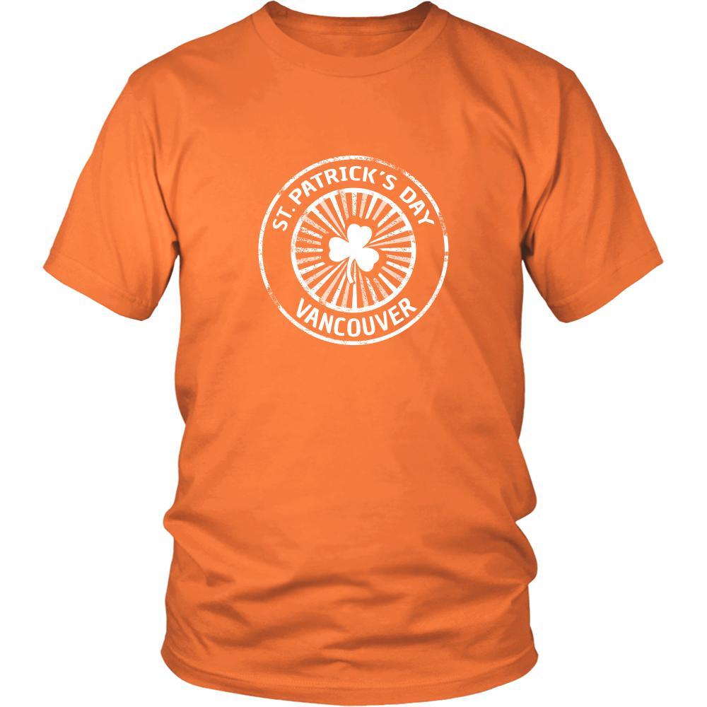 Saint Patrick's Day - " Vancouver Canada Irish Parade " - custom made unique t-shirt.-T-shirt-Teelime | shirts-hoodies-mugs