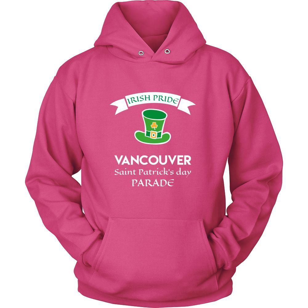 Saint Patrick's Day - " Vancouver Canada Irish Pride Parade " - custom made apparel.-T-shirt-Teelime | shirts-hoodies-mugs
