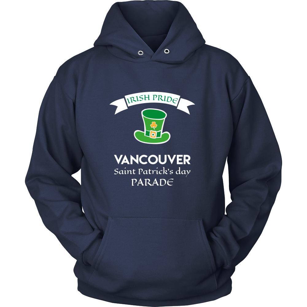 Saint Patrick's Day - " Vancouver Canada Irish Pride Parade " - custom made apparel.-T-shirt-Teelime | shirts-hoodies-mugs