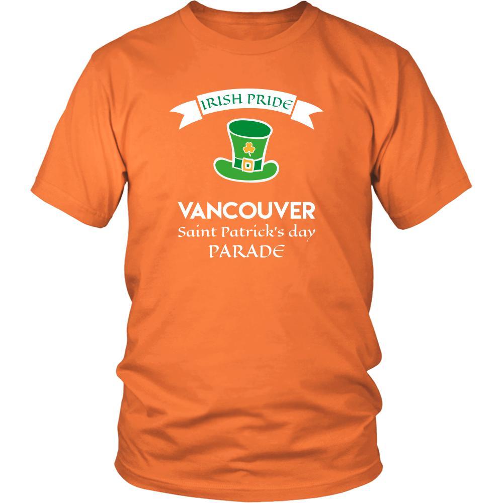Saint Patrick's Day - " Vancouver Canada Irish Pride Parade " - custom made unique t-shirt.-T-shirt-Teelime | shirts-hoodies-mugs