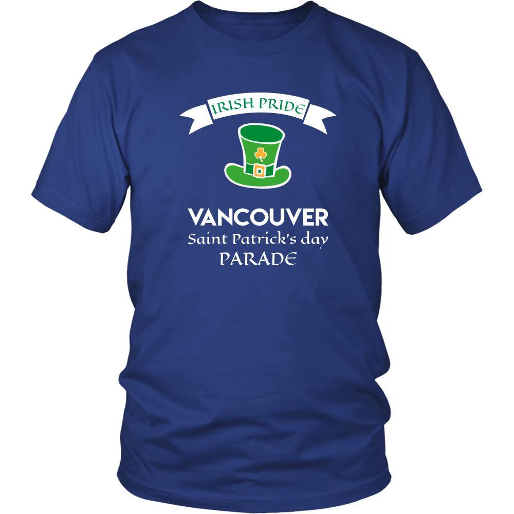 Saint Patrick's Day - " Vancouver Canada Irish Pride Parade " - custom made unique t-shirt.-T-shirt-Teelime | shirts-hoodies-mugs