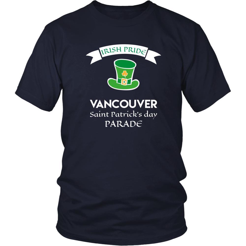 Saint Patrick's Day - " Vancouver Canada Irish Pride Parade " - custom made unique t-shirt.-T-shirt-Teelime | shirts-hoodies-mugs