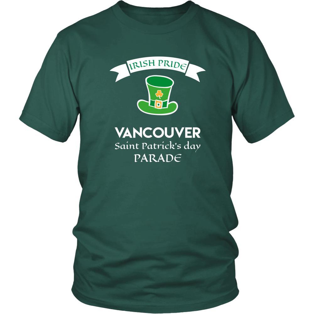Saint Patrick's Day - " Vancouver Canada Irish Pride Parade " - custom made unique t-shirt.-T-shirt-Teelime | shirts-hoodies-mugs
