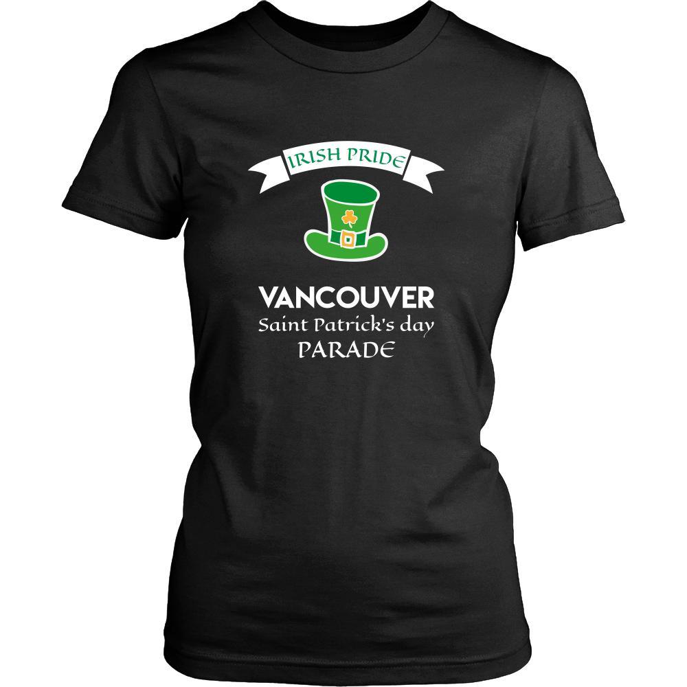 Saint Patrick's Day - " Vancouver Canada Irish Pride Parade " - custom made unique t-shirt.-T-shirt-Teelime | shirts-hoodies-mugs
