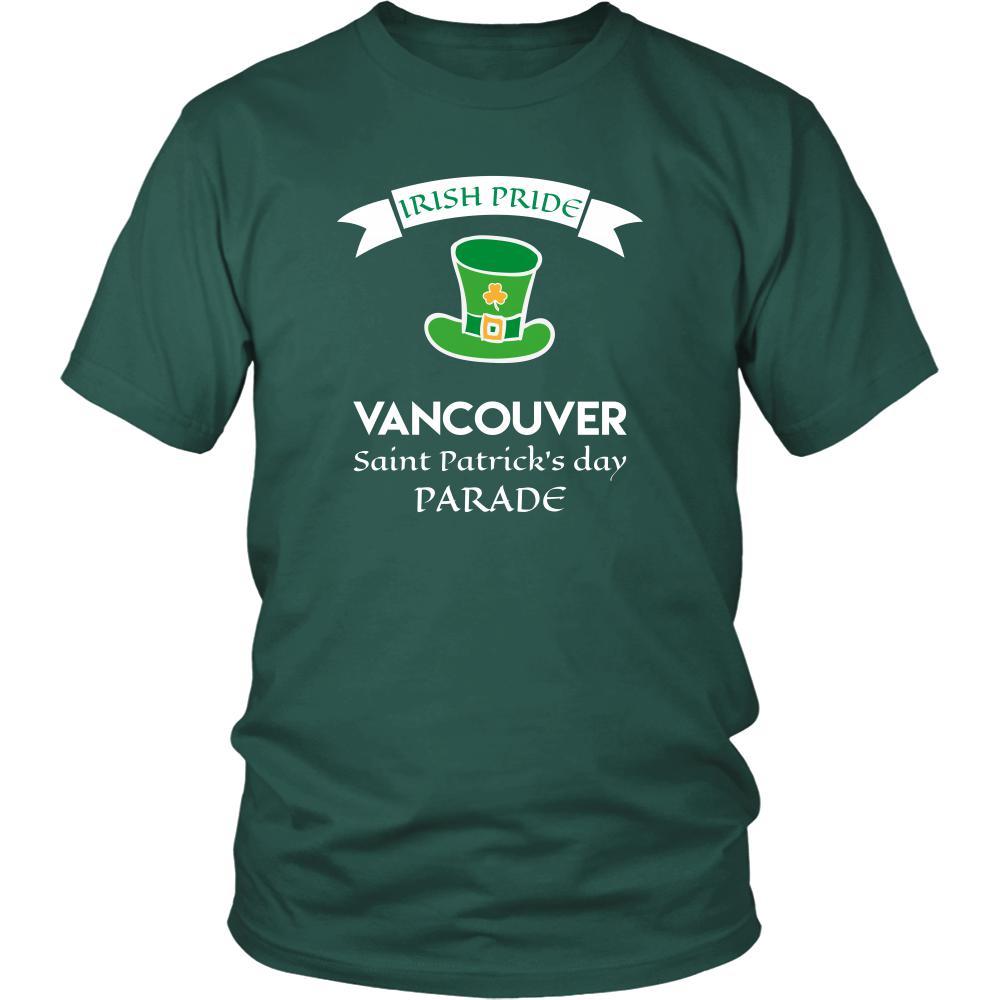 Saint Patrick's Day - " Vancouver Canada Irish Pride Parade " - custom made unique t-shirt.-T-shirt-Teelime | shirts-hoodies-mugs
