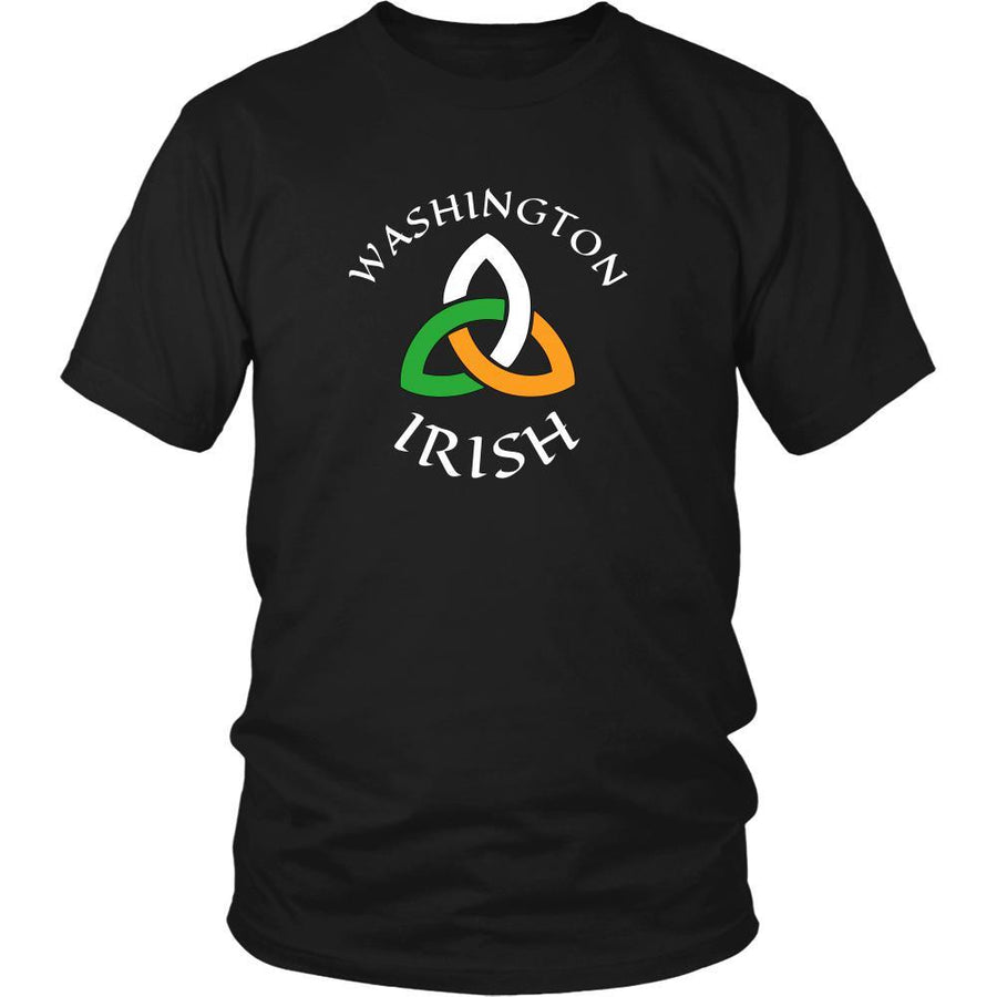 Saint Patrick's Day - " Washington Irish Parade " - custom made funny t-shirts.-T-shirt-Teelime | shirts-hoodies-mugs