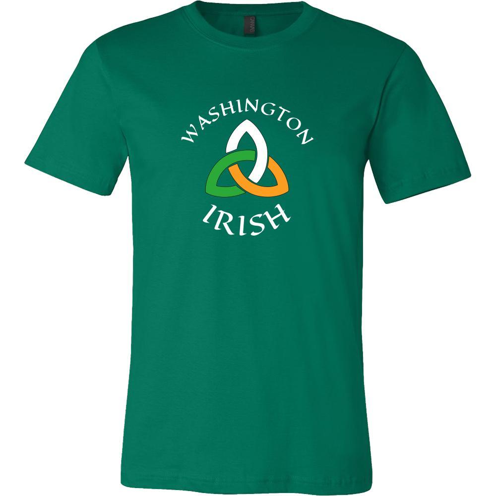 Saint Patrick's Day - " Washington Irish Parade " - custom made funny t-shirts.-T-shirt-Teelime | shirts-hoodies-mugs