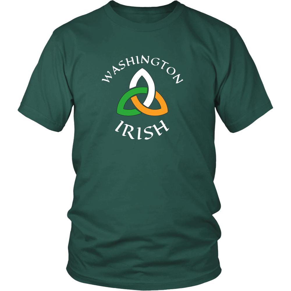 Saint Patrick's Day - " Washington Irish Parade " - custom made funny t-shirts.-T-shirt-Teelime | shirts-hoodies-mugs