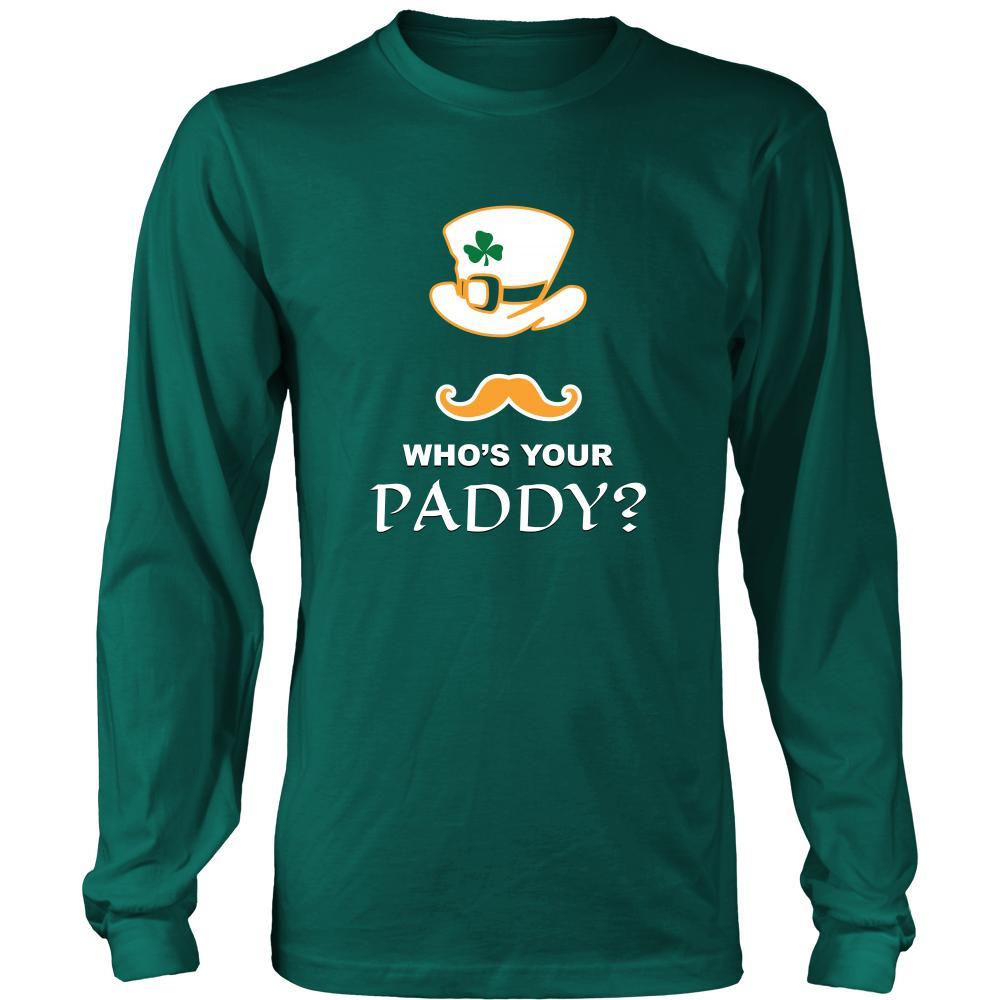 Saint Patrick’s Day - " Who's Your Paddy? " - custom made funny apparel, original gifts.-T-shirt-Teelime | shirts-hoodies-mugs