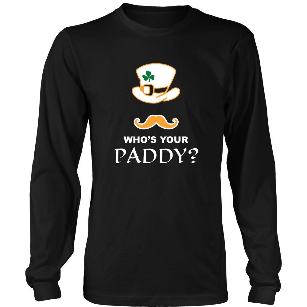 Saint Patrick’s Day - " Who's Your Paddy? " - custom made funny apparel, original gifts.-T-shirt-Teelime | shirts-hoodies-mugs