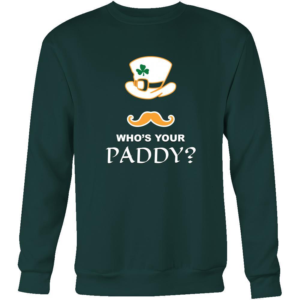Saint Patrick’s Day - " Who's Your Paddy? " - custom made funny apparel, original gifts.-T-shirt-Teelime | shirts-hoodies-mugs