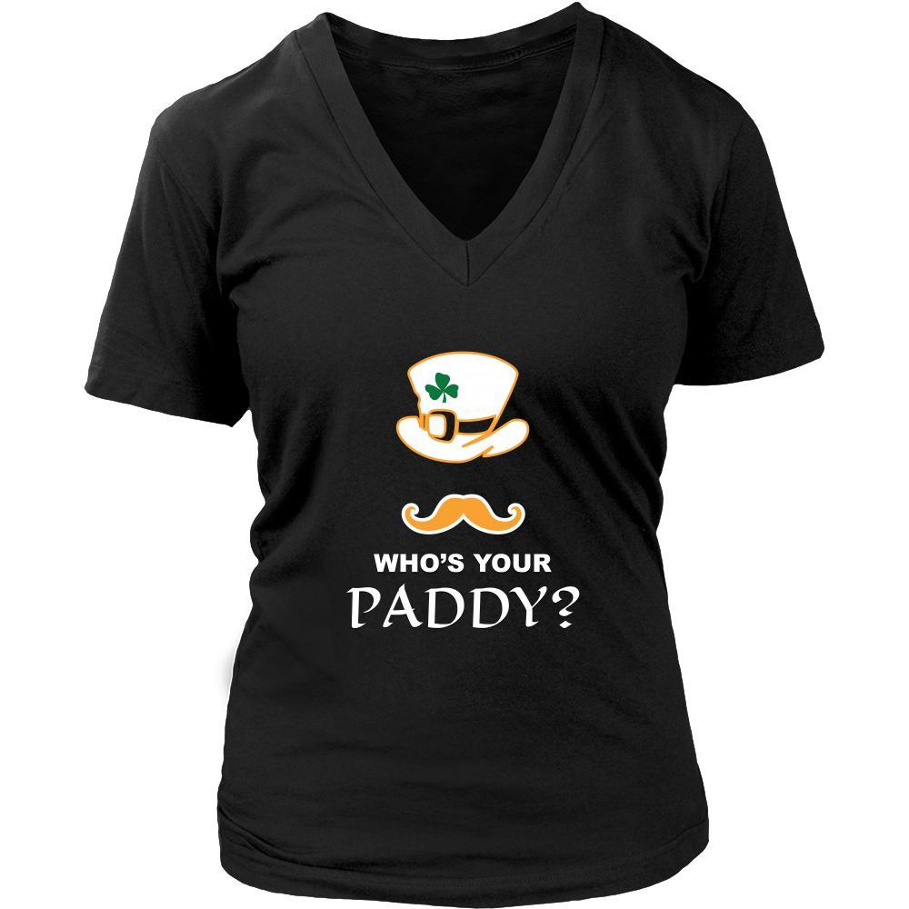 Saint Patrick's Day - " Who's Your Paddy" - custom made funny t-shirts.-T-shirt-Teelime | shirts-hoodies-mugs