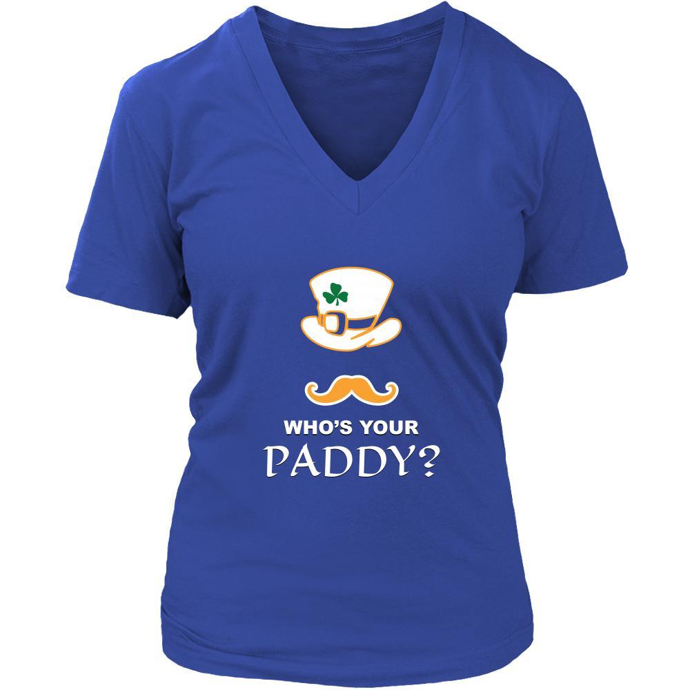 Saint Patrick's Day - " Who's Your Paddy" - custom made funny t-shirts.-T-shirt-Teelime | shirts-hoodies-mugs