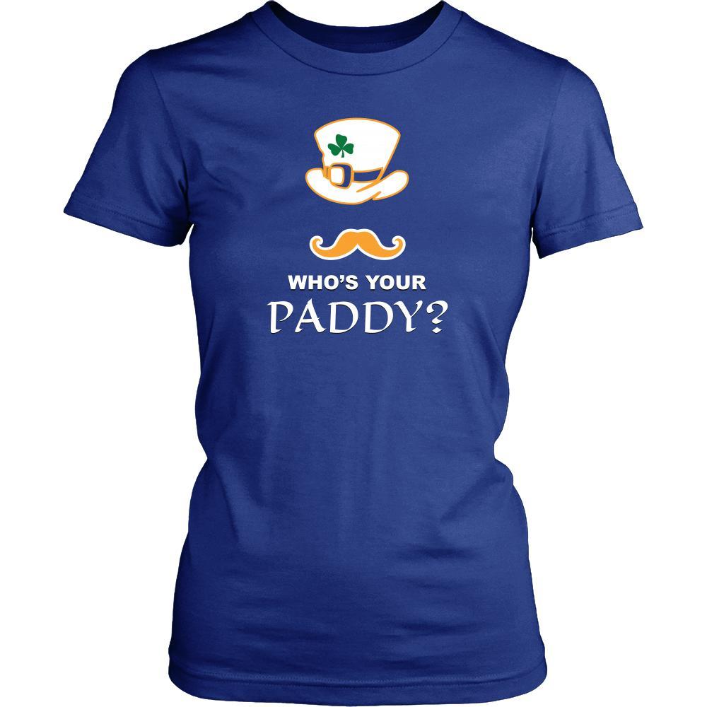 Saint Patrick's Day - " Who's Your Paddy" - custom made funny t-shirts.-T-shirt-Teelime | shirts-hoodies-mugs