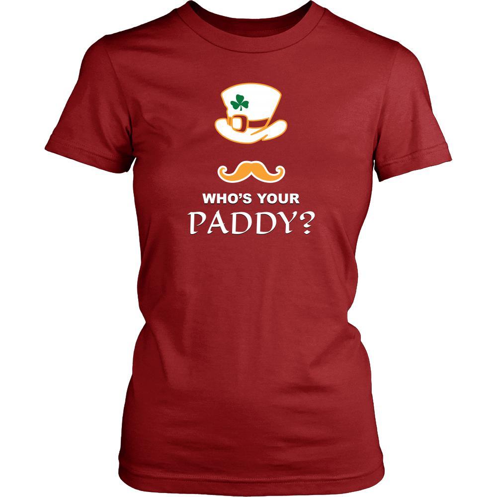 Saint Patrick's Day - " Who's Your Paddy" - custom made funny t-shirts.-T-shirt-Teelime | shirts-hoodies-mugs
