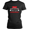 Sales manager Shirt - I'm a Sales manager, what's your superpower? - Profession Gift-T-shirt-Teelime | shirts-hoodies-mugs