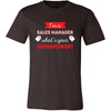 Sales manager Shirt - I'm a Sales manager, what's your superpower? - Profession Gift-T-shirt-Teelime | shirts-hoodies-mugs