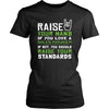 Sales Manager Shirt - Raise your hand if you love Sales Manager, if not raise your standards - Profession Gift-T-shirt-Teelime | shirts-hoodies-mugs