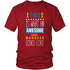 Sales Manager Shirt - This is what an awesome Sales Manager looks like - Profession Gift-T-shirt-Teelime | shirts-hoodies-mugs
