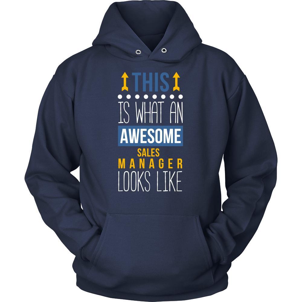 Sales Manager Shirt - This is what an awesome Sales Manager looks like - Profession Gift-T-shirt-Teelime | shirts-hoodies-mugs