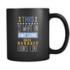 Sales Manager This is what an awesome sales manager looks like 11oz Black Mug-Drinkware-Teelime | shirts-hoodies-mugs