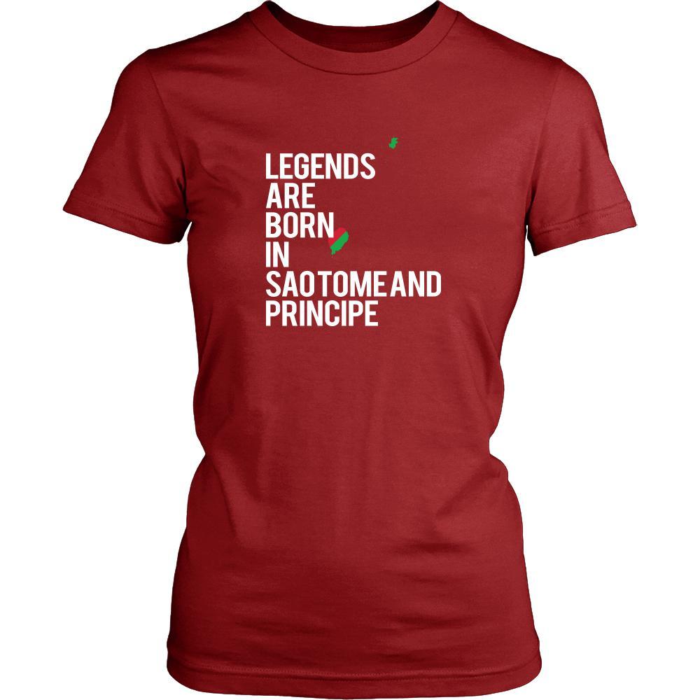 Sao Tome and Principe Shirt - Legends are born in Sao Tome and Principe - National Heritage Gift-T-shirt-Teelime | shirts-hoodies-mugs