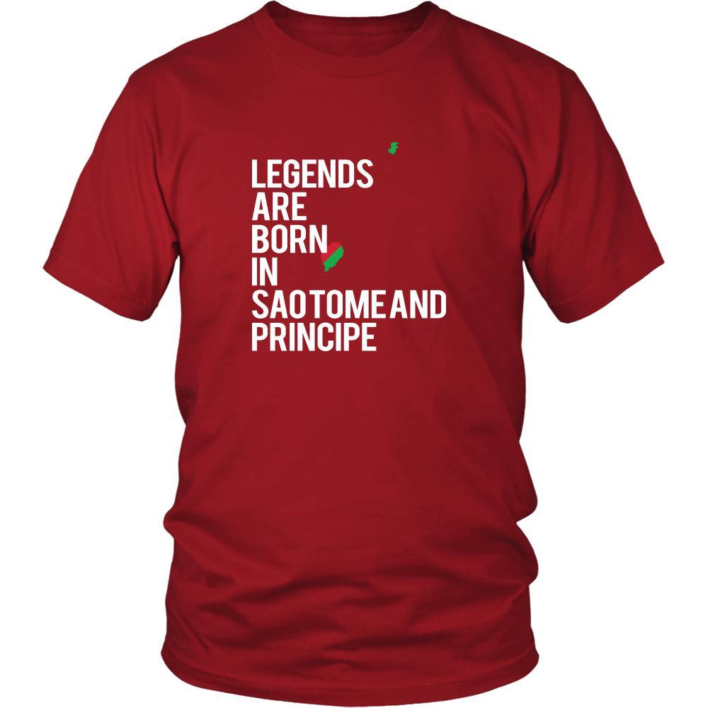 Sao Tome and Principe Shirt - Legends are born in Sao Tome and Principe - National Heritage Gift-T-shirt-Teelime | shirts-hoodies-mugs