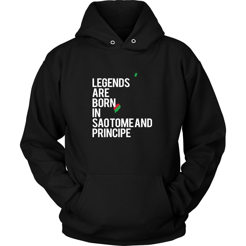 Sao Tome and Principe Shirt - Legends are born in Sao Tome and Principe - National Heritage Gift-T-shirt-Teelime | shirts-hoodies-mugs