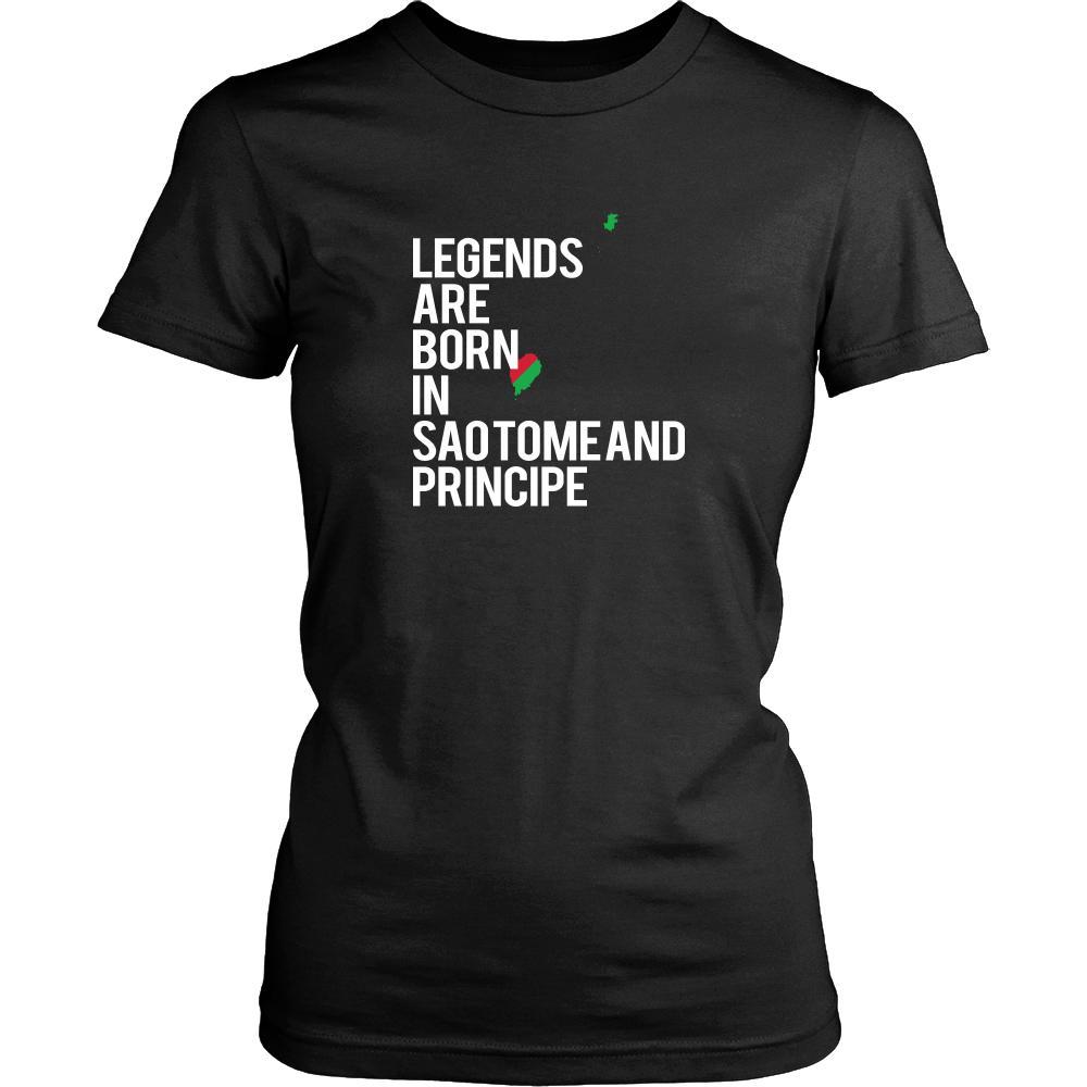 Sao Tome and Principe Shirt - Legends are born in Sao Tome and Principe - National Heritage Gift-T-shirt-Teelime | shirts-hoodies-mugs