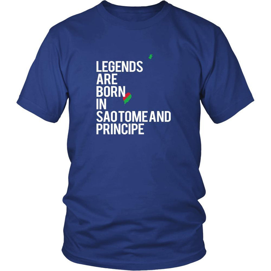 Sao Tome and Principe Shirt - Legends are born in Sao Tome and Principe - National Heritage Gift-T-shirt-Teelime | shirts-hoodies-mugs