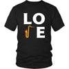 Saxophone - LOVE Saxophone - Music Instrument Shirt-T-shirt-Teelime | shirts-hoodies-mugs