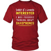 Saxophones Shirt - Sorry If I Looked Interested, I think about Saxophones - Music Instrument Gift-T-shirt-Teelime | shirts-hoodies-mugs