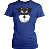 Schnauzer Face - Dog T-shirt-T-shirt-Teelime | shirts-hoodies-mugs