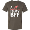 Schnauzer Shirt - a Schnauzer is my bff- Dog Lover Gift-T-shirt-Teelime | shirts-hoodies-mugs