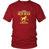 Schnauzer Shirt - Never underestimate an old man with a Schnauzer Grandfather Dog Gift-T-shirt-Teelime | shirts-hoodies-mugs