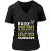 School Bus Driver Shirt - Raise your hand if you love School Bus Driver, if not raise your standards - Profession Gift-T-shirt-Teelime | shirts-hoodies-mugs