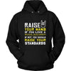 School Bus Driver Shirt - Raise your hand if you love School Bus Driver, if not raise your standards - Profession Gift-T-shirt-Teelime | shirts-hoodies-mugs