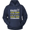 School Bus Driver Shirt - Raise your hand if you love School Bus Driver, if not raise your standards - Profession Gift-T-shirt-Teelime | shirts-hoodies-mugs