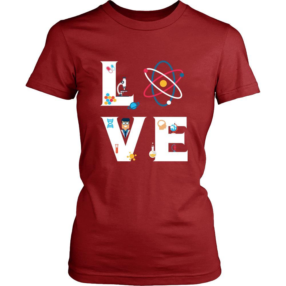 Scientist - LOVE Scientist - Profession/Job Shirt-T-shirt-Teelime | shirts-hoodies-mugs
